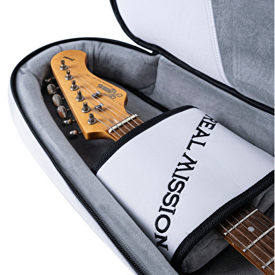 Real Mission CoolVox-E White Elektro Gitar Taşıma Çantası